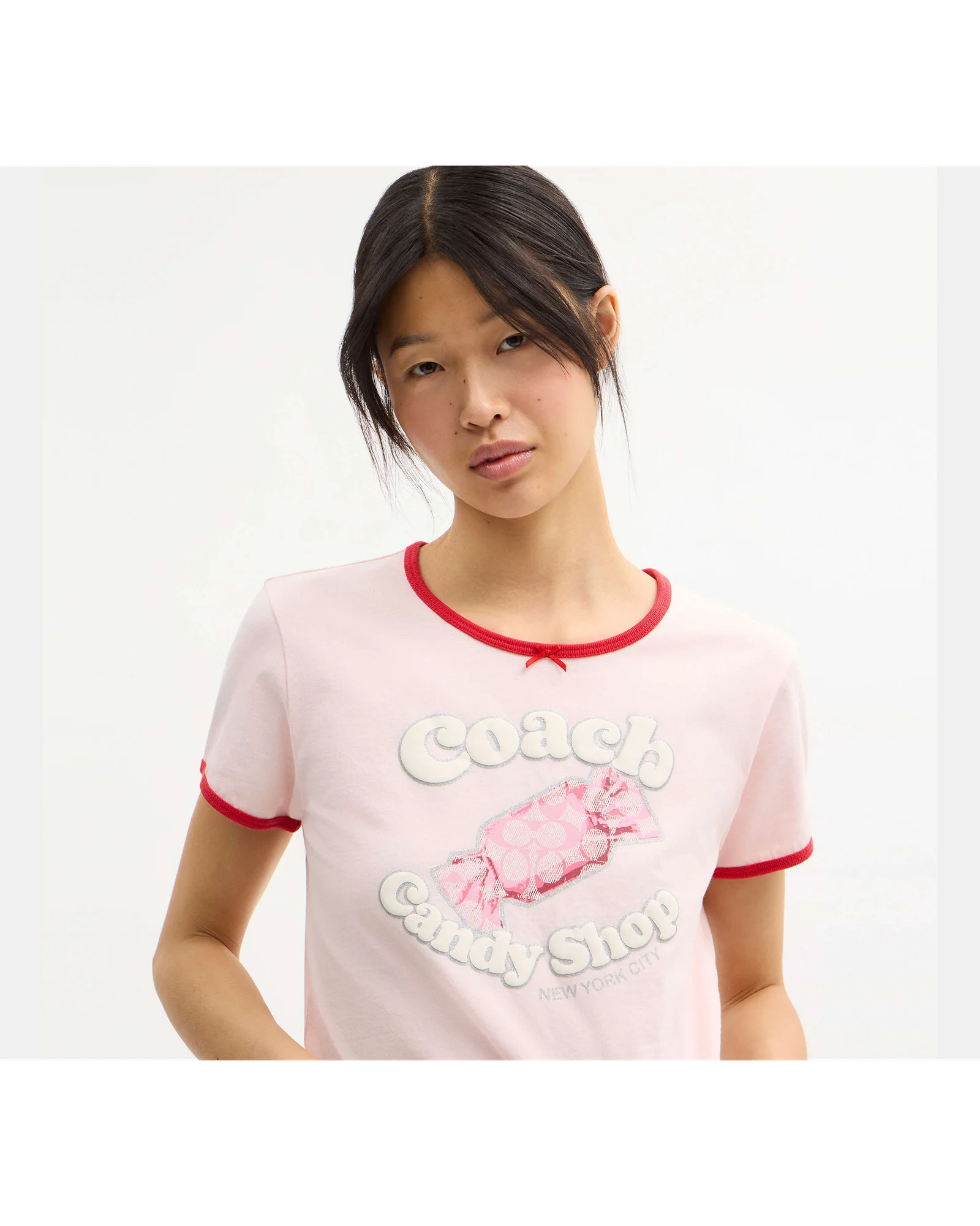 Футболка Coach Candy Shop с круглым вырезом — 14