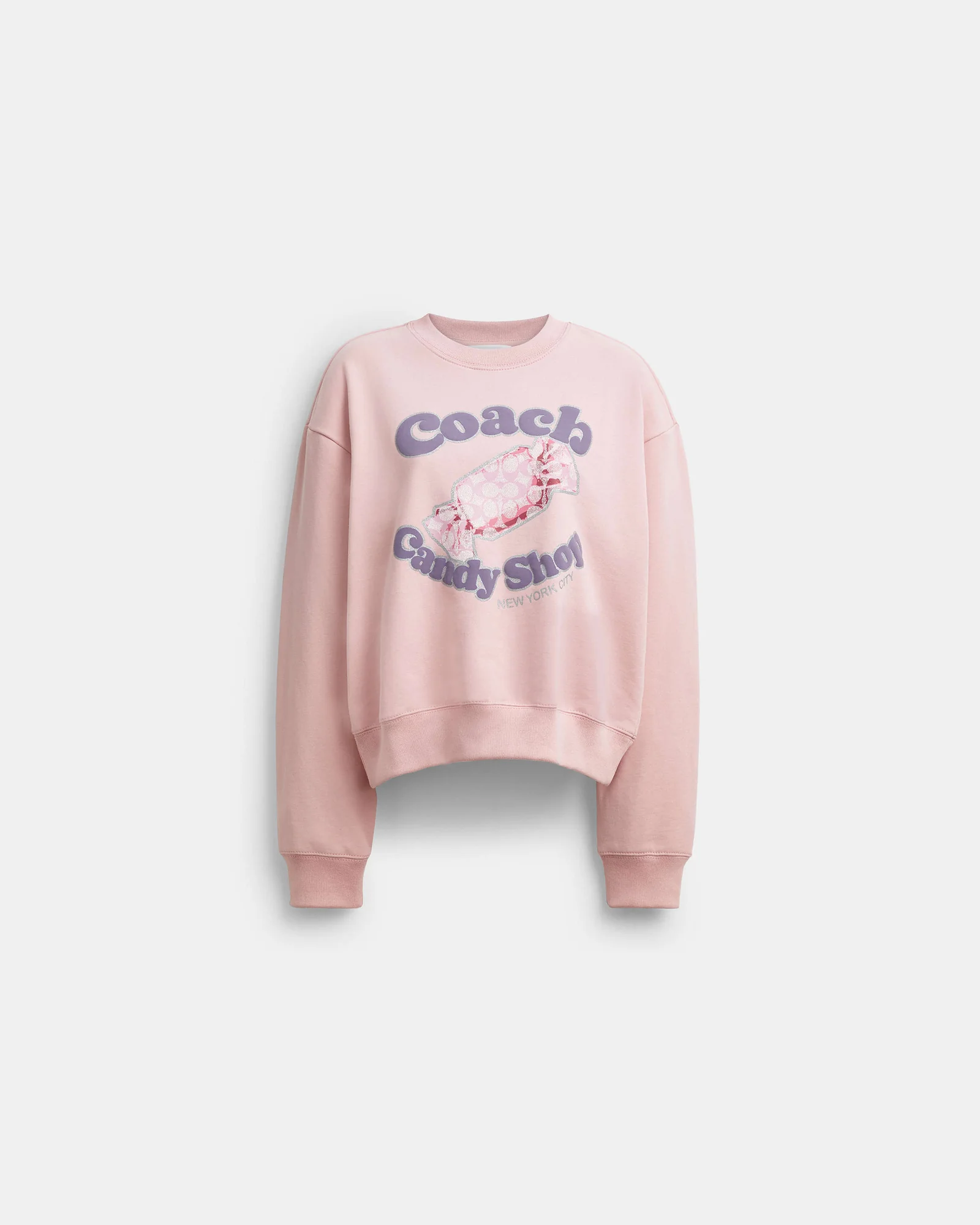 Свитшот Coach Candy Shop с круглым вырезом — 7