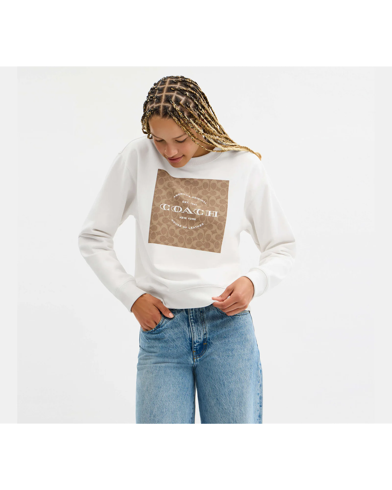 Свитшот Coach Signature Square — 16