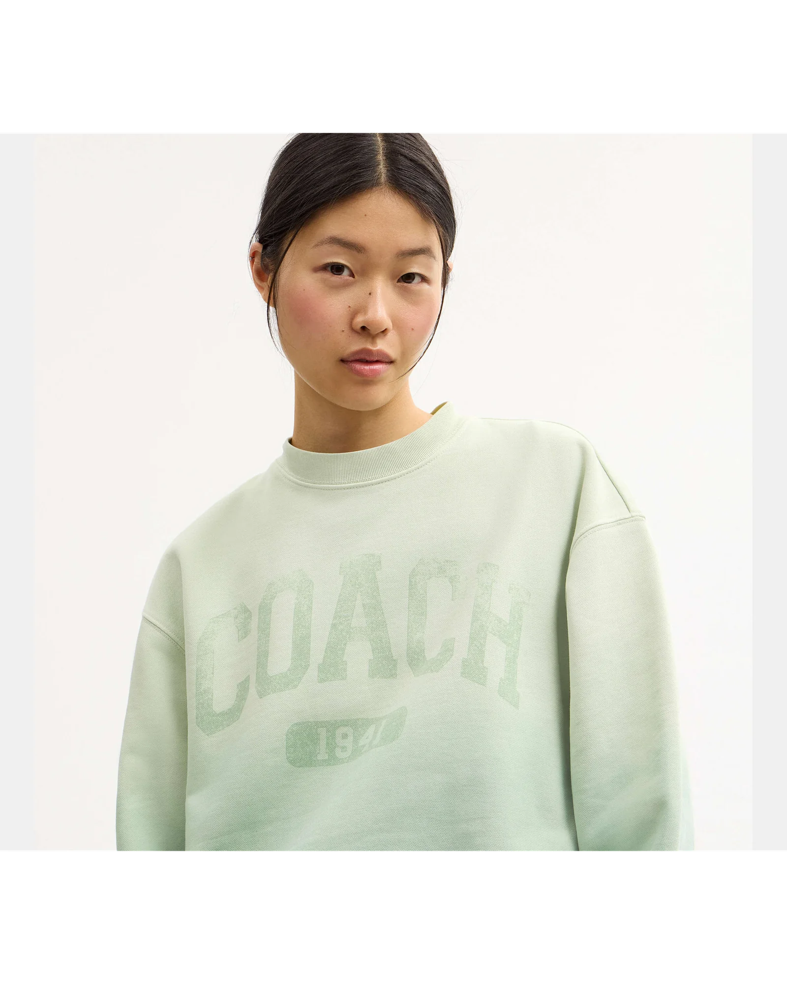 Свитшот Coach с эффектом омбре из органического хлопка — 6