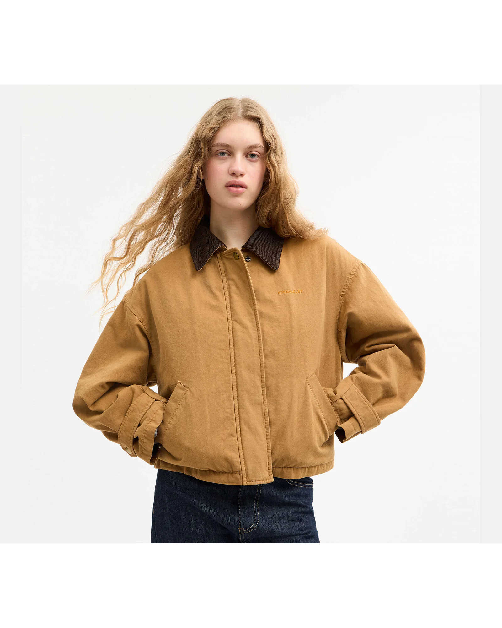 Куртка-барн из хлопка Coach — 6