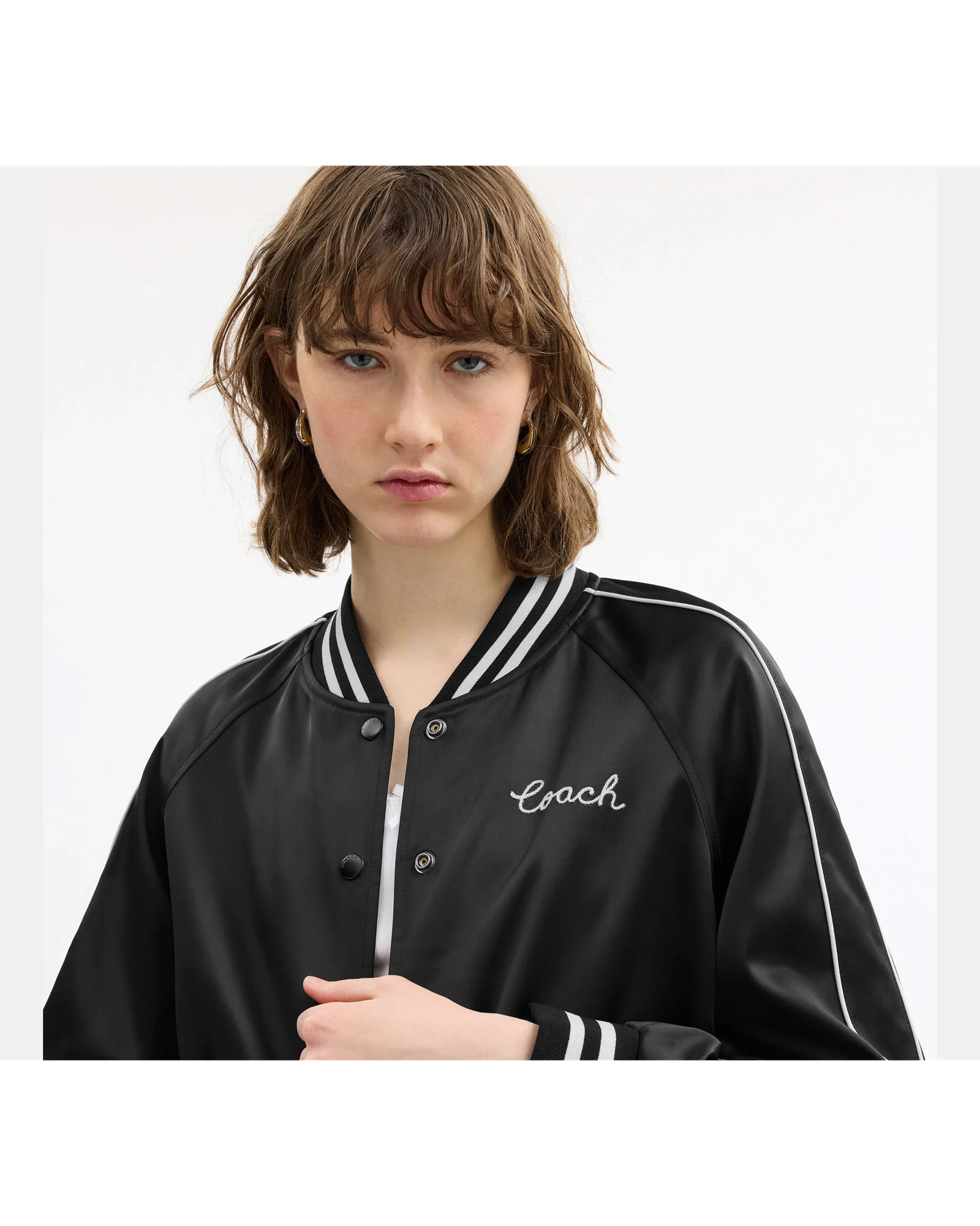 Двусторонняя университетская куртка Coach — 16