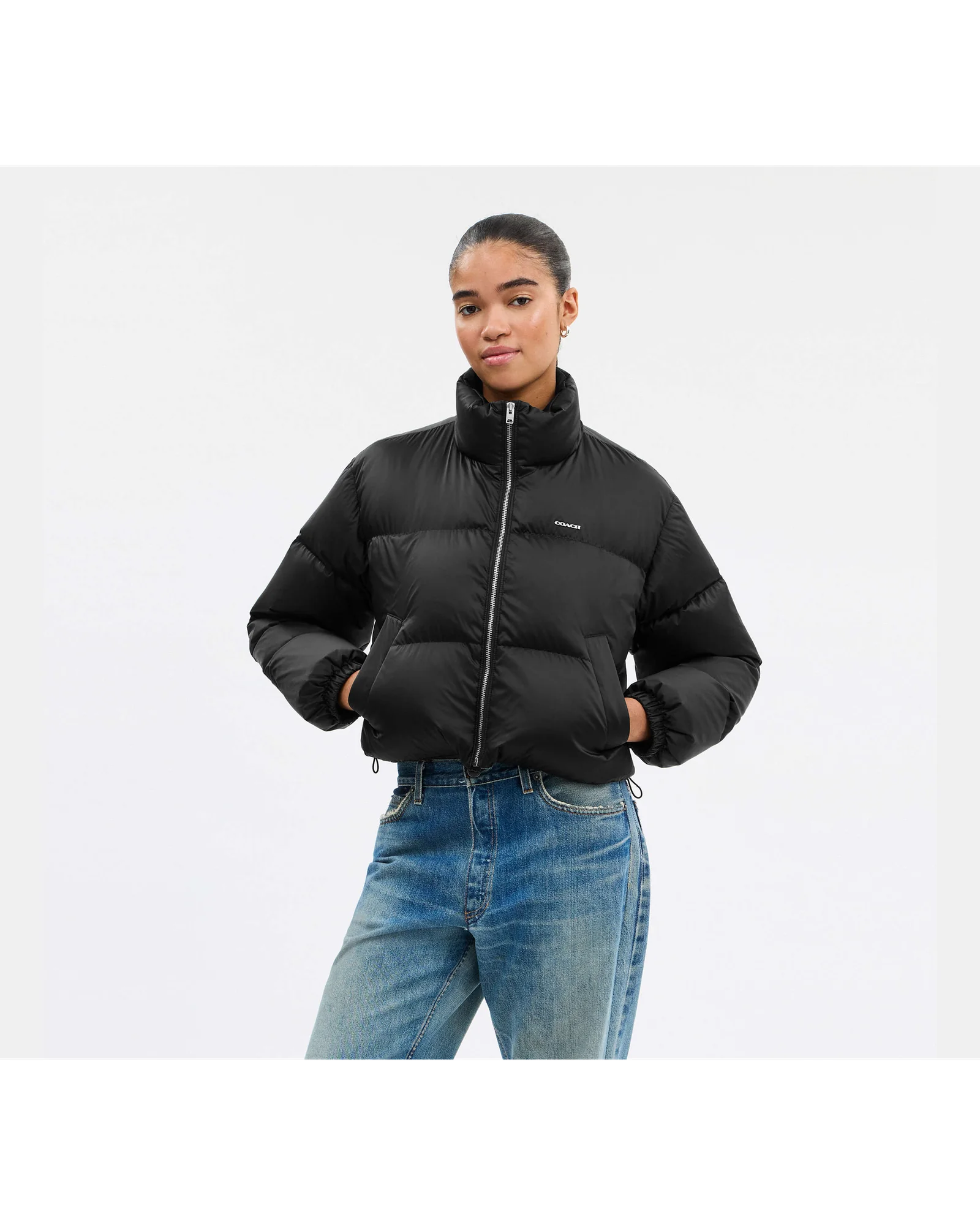 Укороченный пуховик Coach — 8