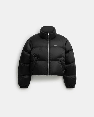 Укороченный пуховик Coach