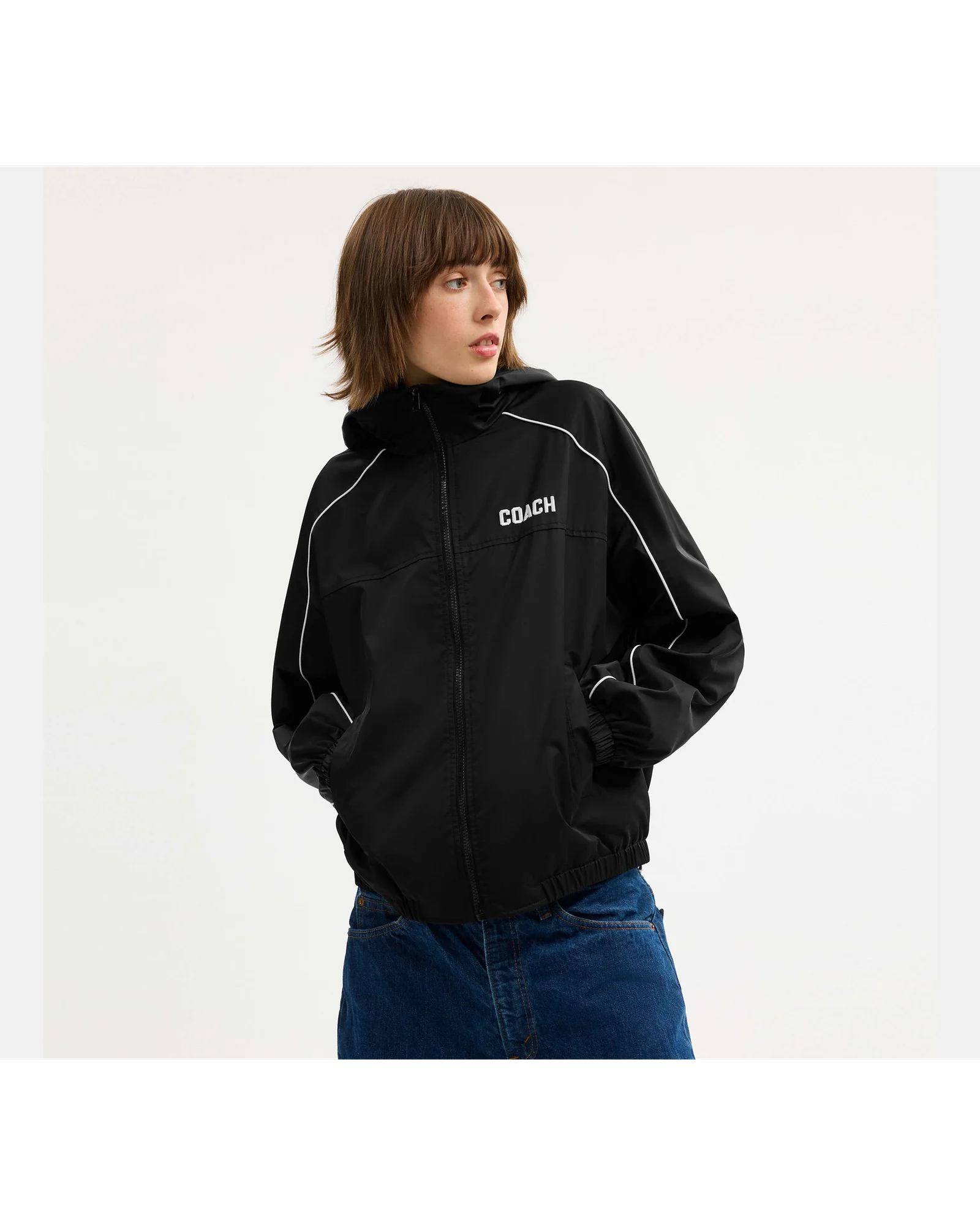 Ветровка Coach из переработанного полиэстера — 3