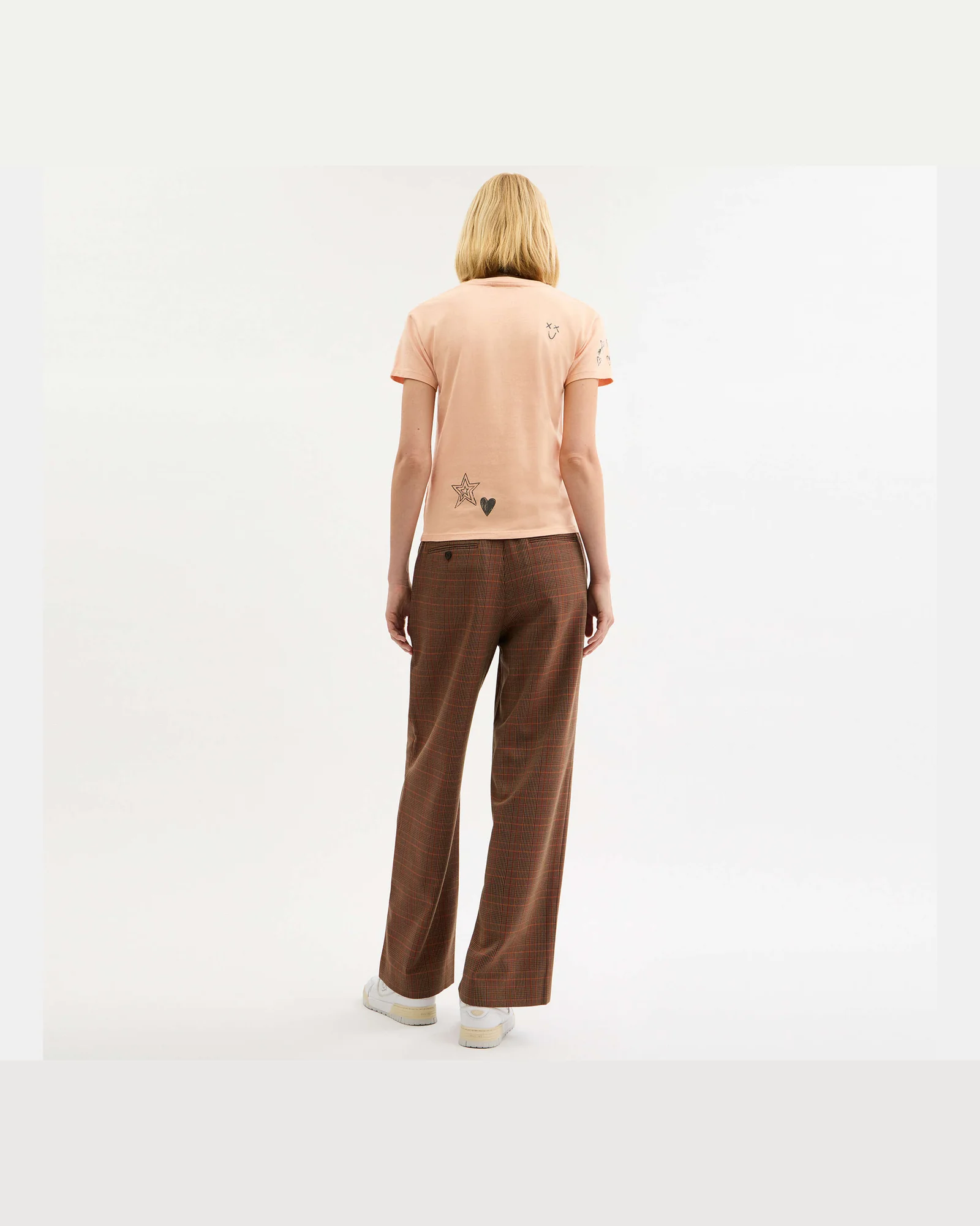 Брюки Coach в клетку — 5