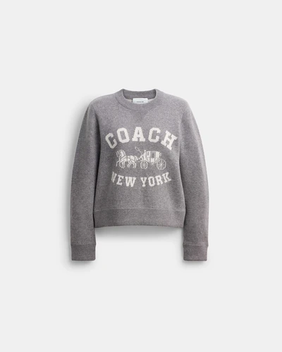 Свитер Coach с логотипом Horse and Carriage