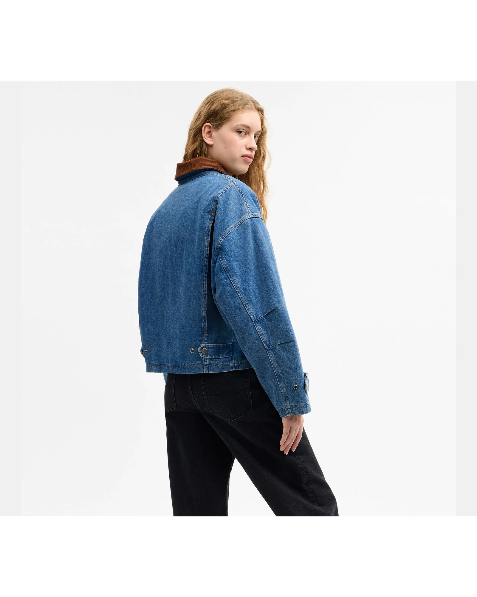 Джинсовая куртка-барн Coach — 5