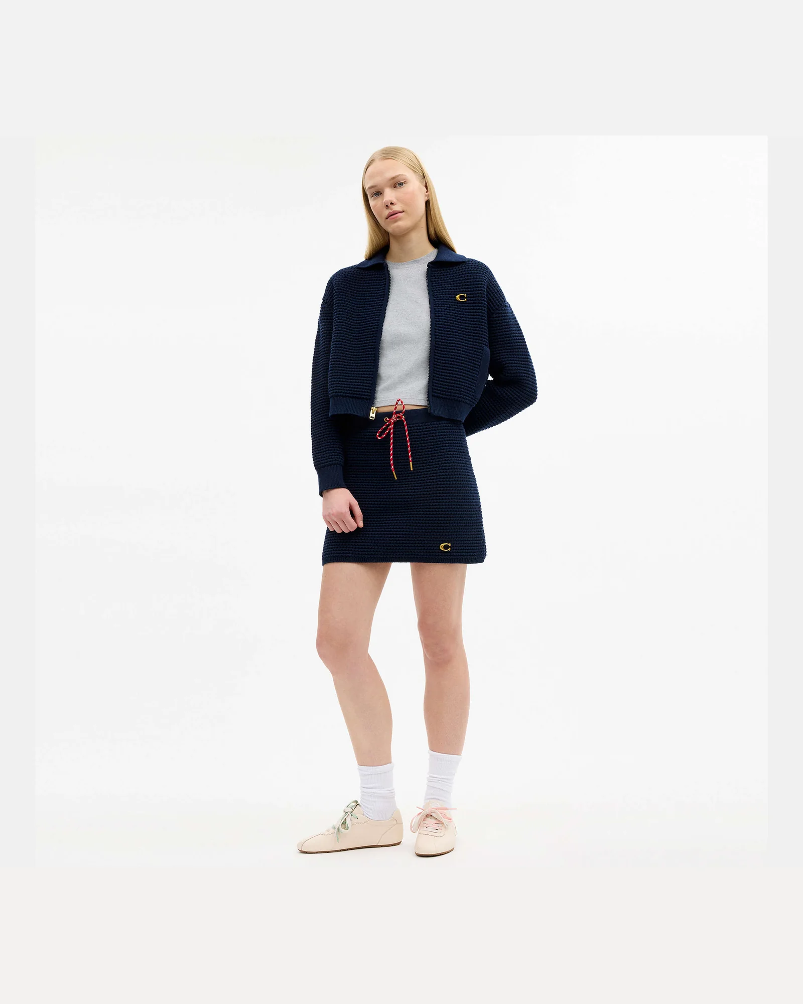 Кардиган Coach на молнии — 4