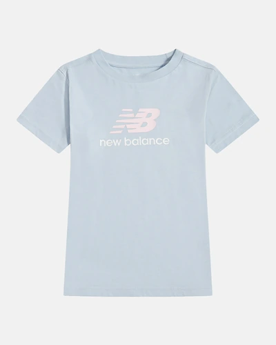 Футболка New Balance Stacked Logo для девочек