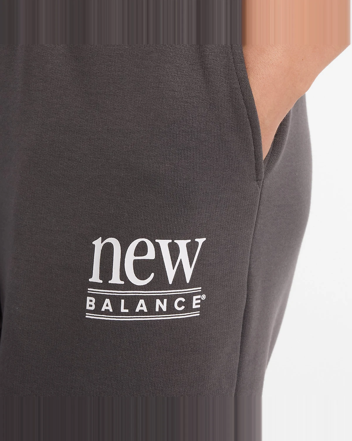 Брюки New Balance Reimagined Fleece черные — 6
