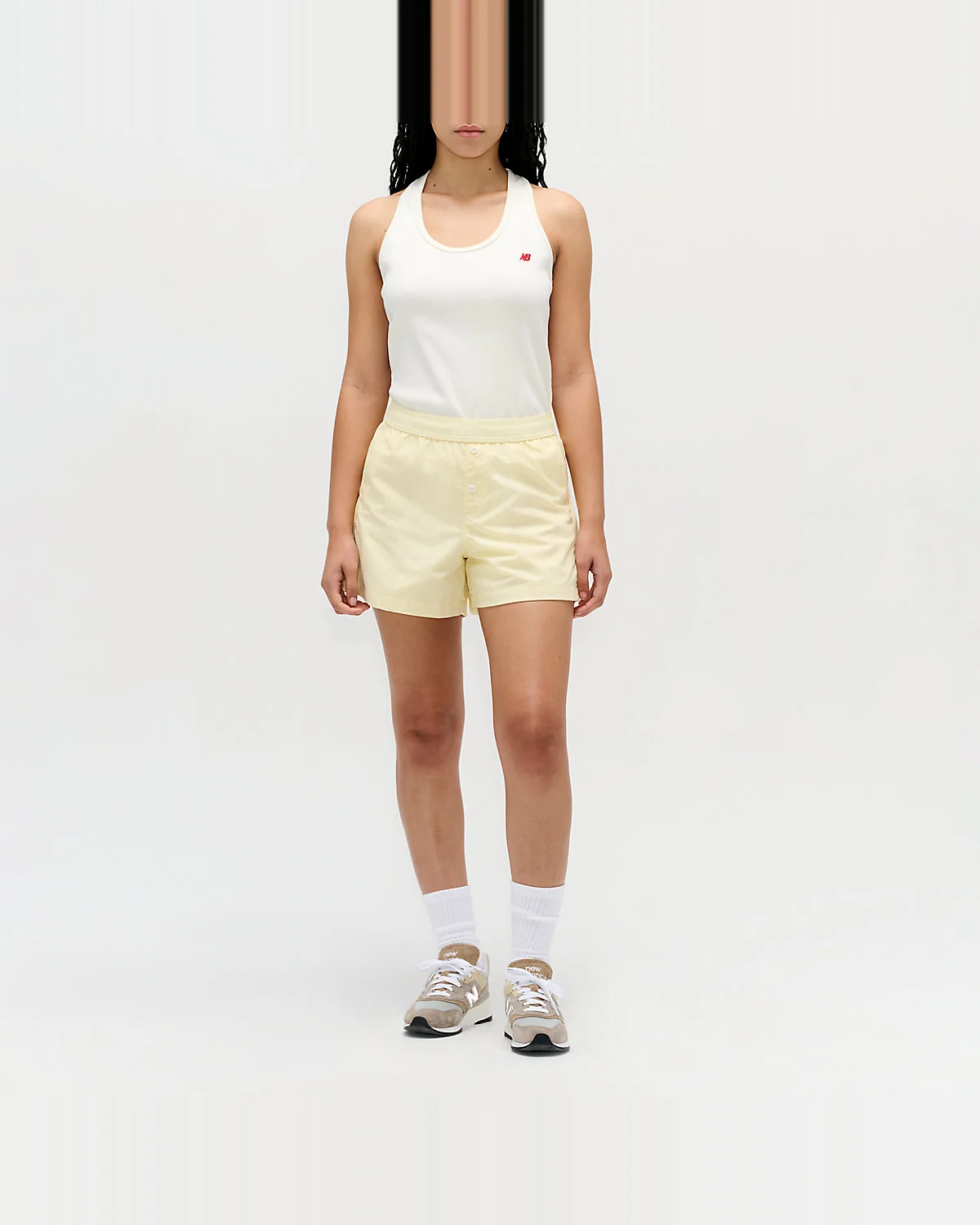 Женские шорты New Balance Made in USA Cotton Nylon — 2