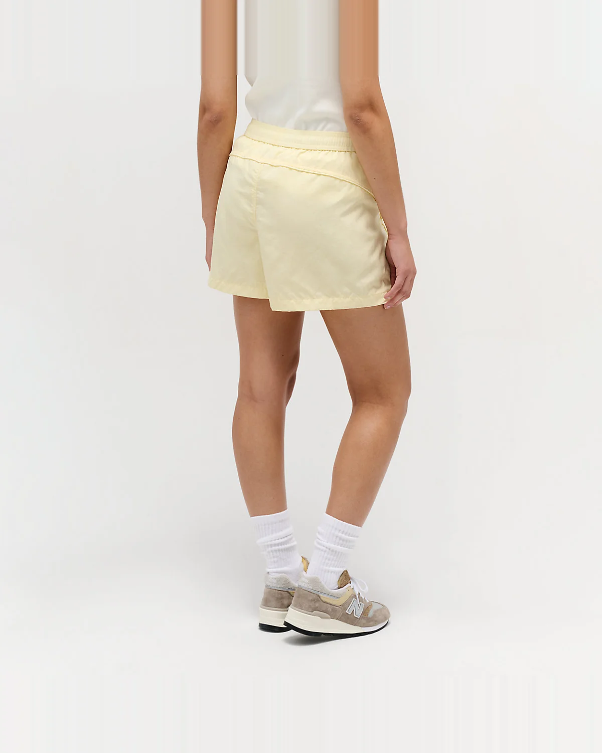 Женские шорты New Balance Made in USA Cotton Nylon — 4