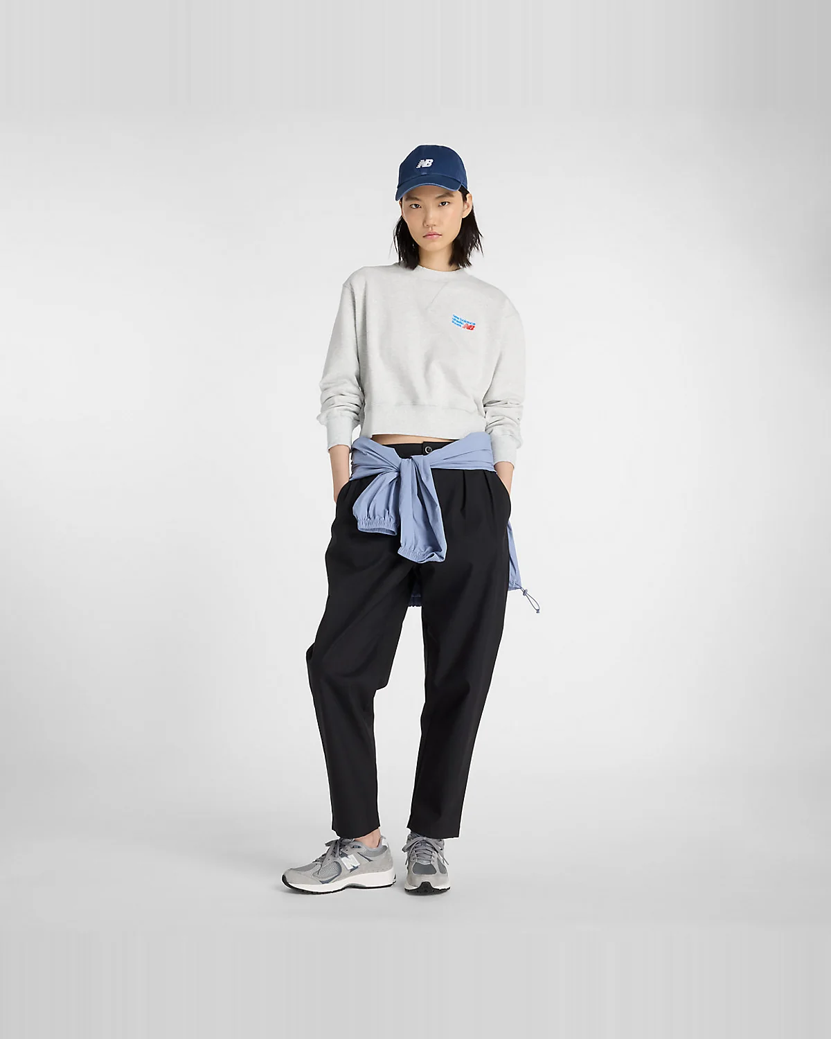 New Balance Athletics Premium Logo Relaxed Crop Crew — 3