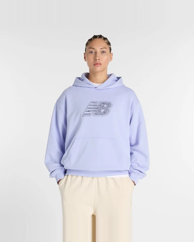 Худи New Balance с декоративным логотипом NB