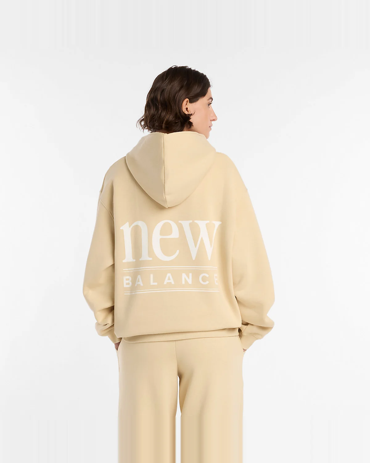Худи New Balance Reimagined Fleece удлиненное — 4