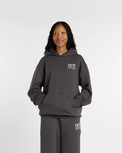 Худи New Balance Reimagined Fleece удлиненное