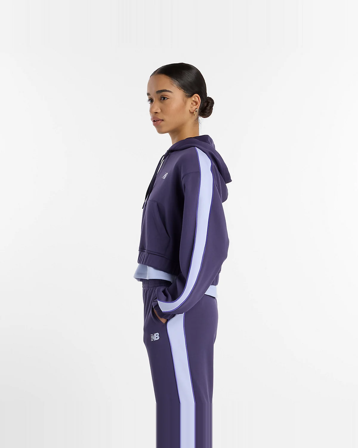Женское худи New Balance Interlock Full Zip — 6