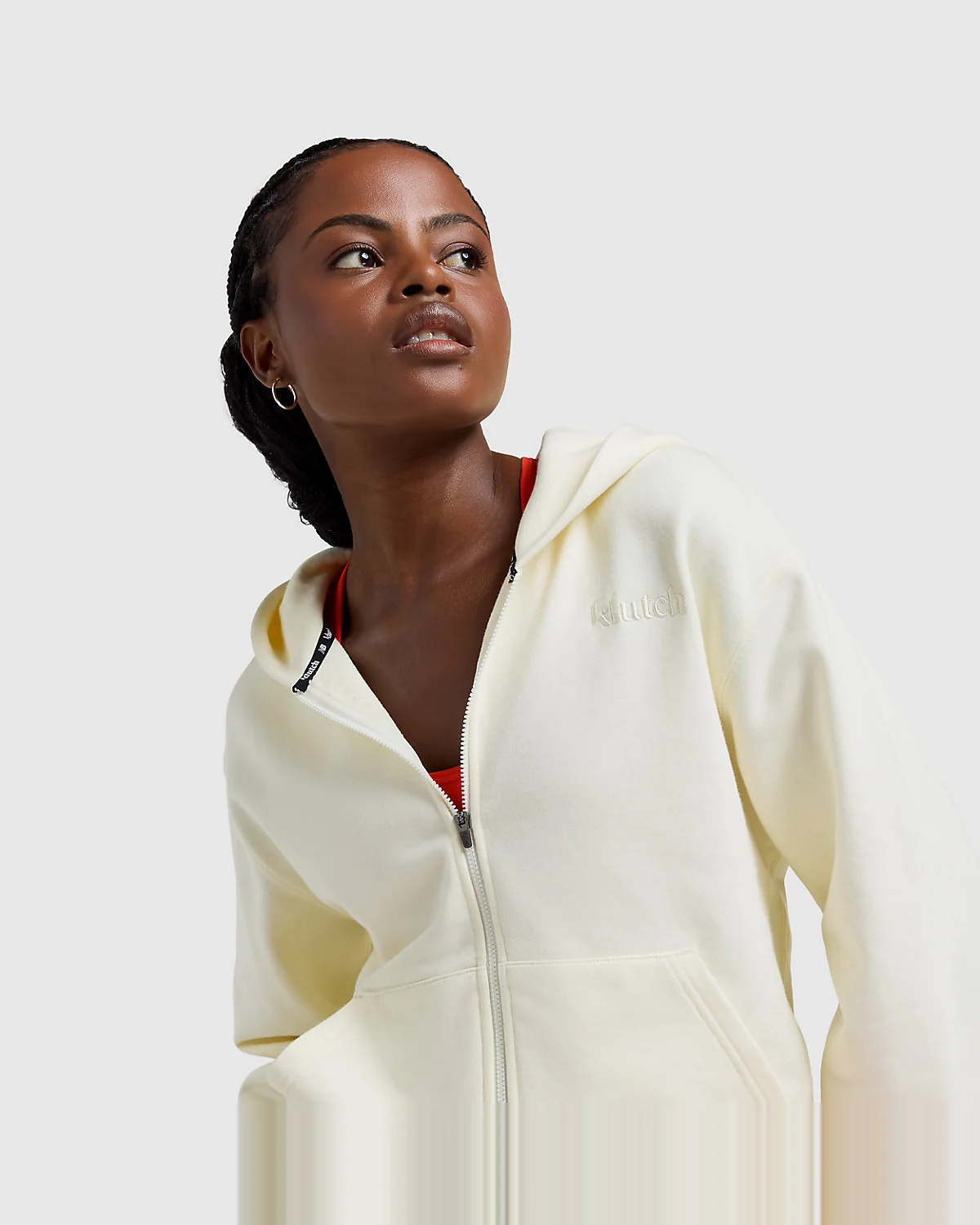 Женская флисовая толстовка на молнии Klutch New Balance — 3
