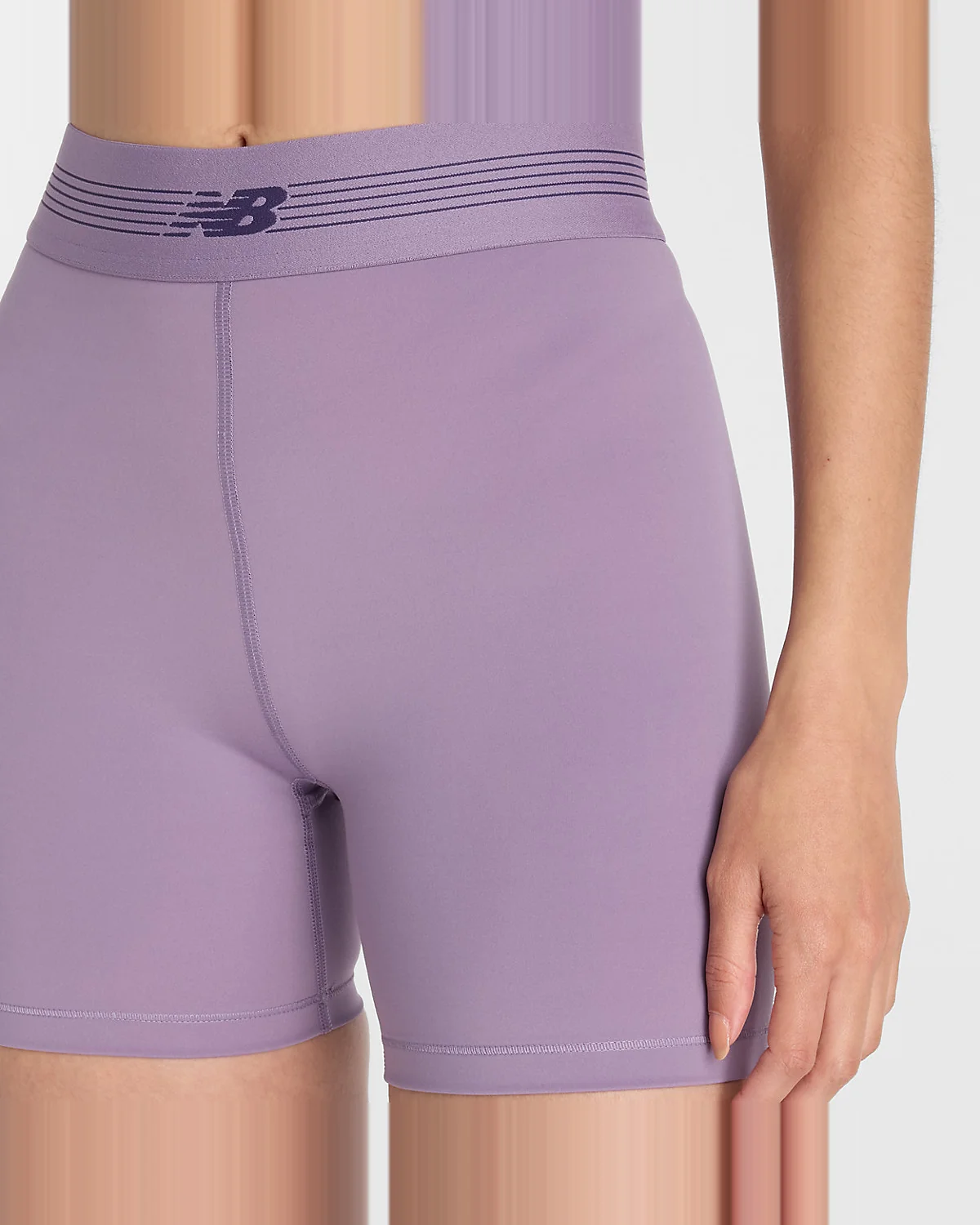 Женские шорты New Balance AC Fitted Short 5" — 3