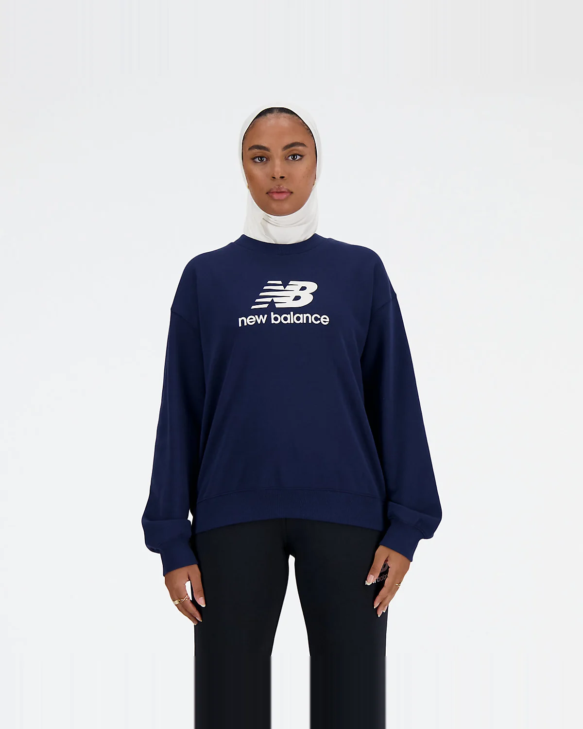 Женская толстовка New Balance Sport Essentials French Terry — 2