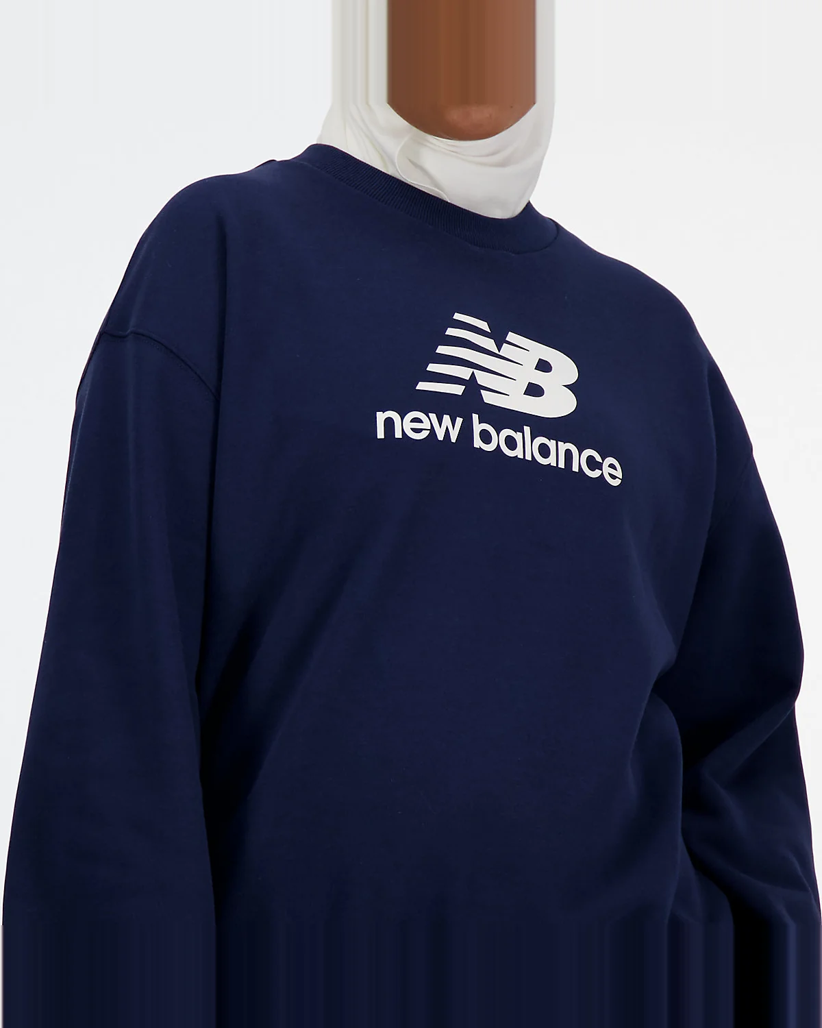 Женская толстовка New Balance Sport Essentials French Terry — 3