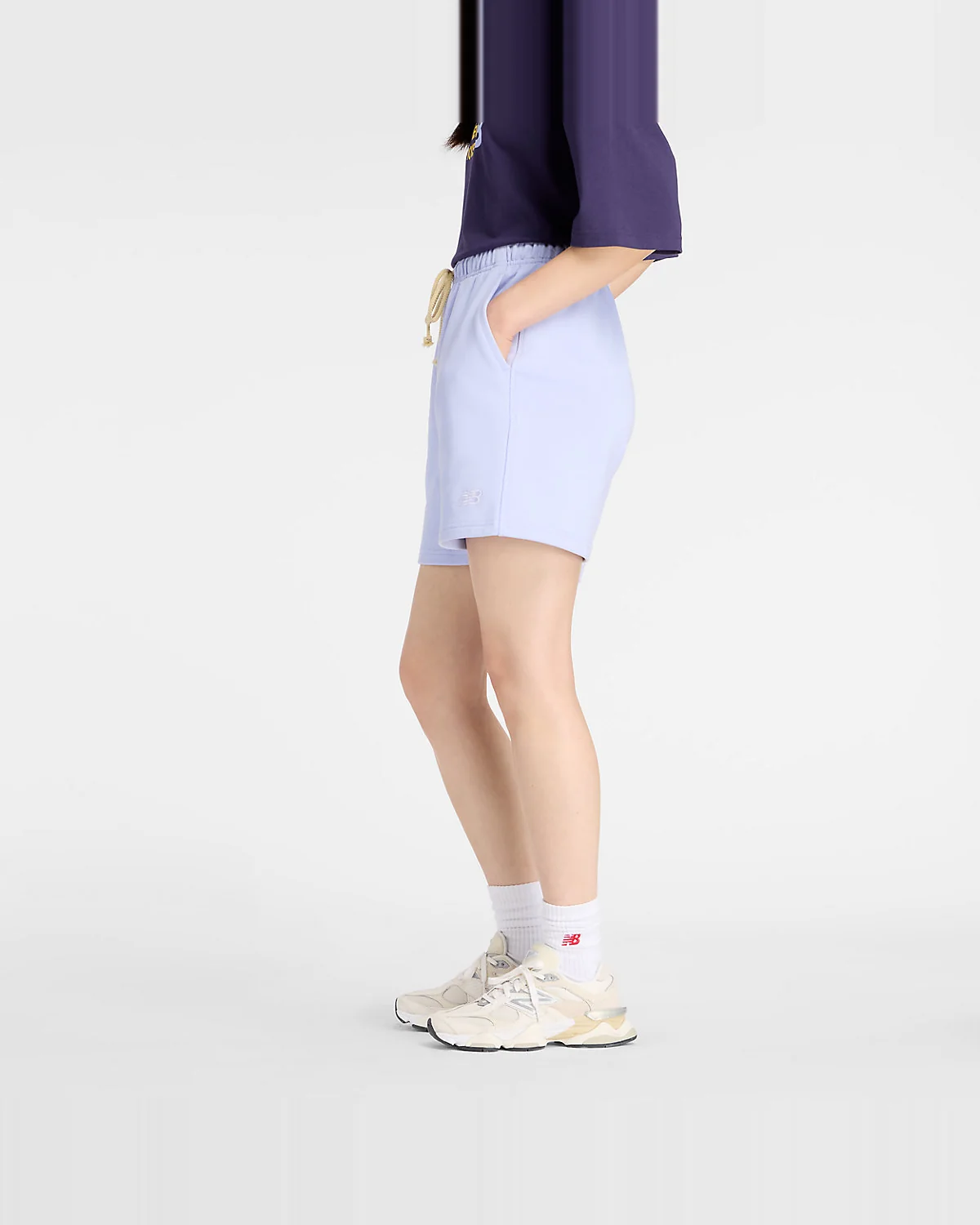 Женские шорты New Balance Athletics French Terry — 5