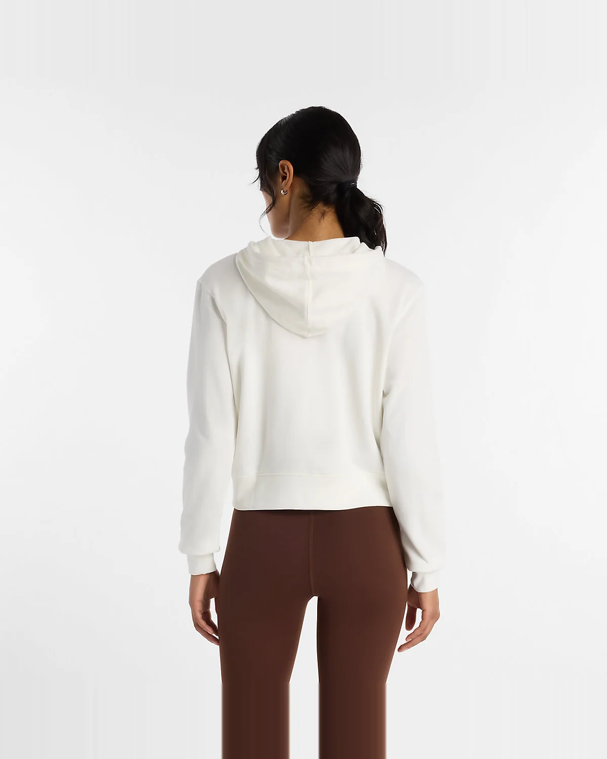 Женское худи New Balance Coastal Fleece Full Zip — 5