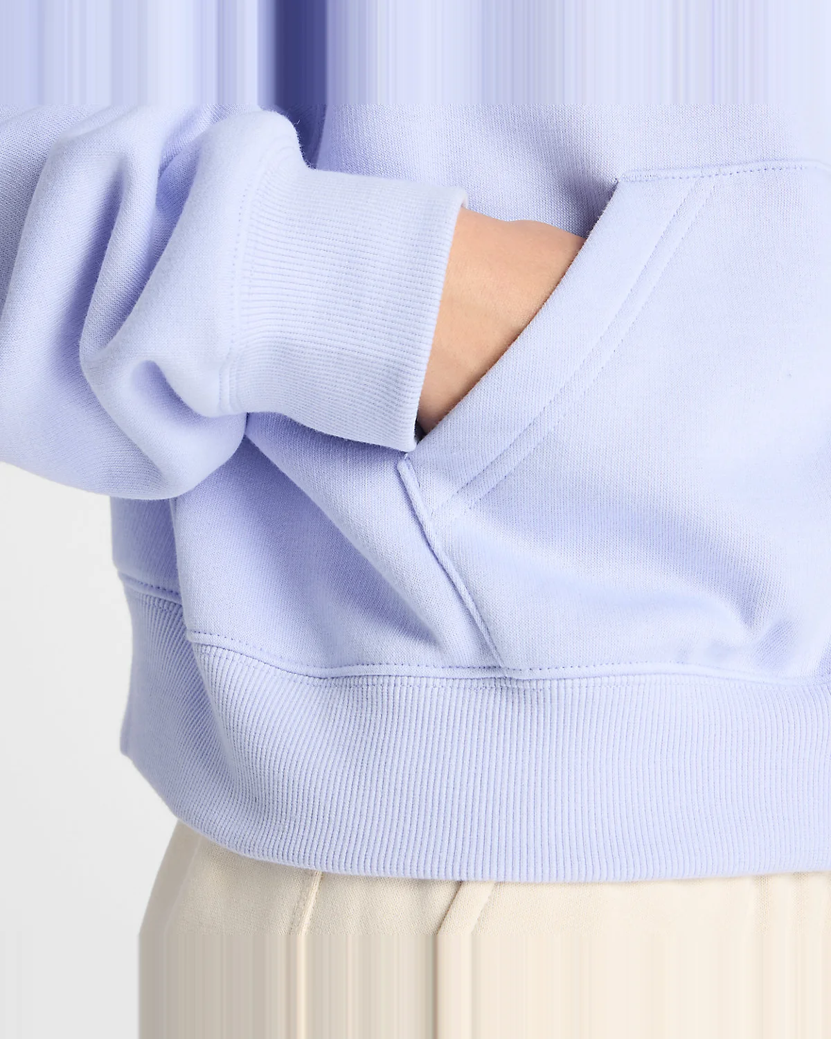 Женское худи New Balance Trackside Fleece Full Zip — 1