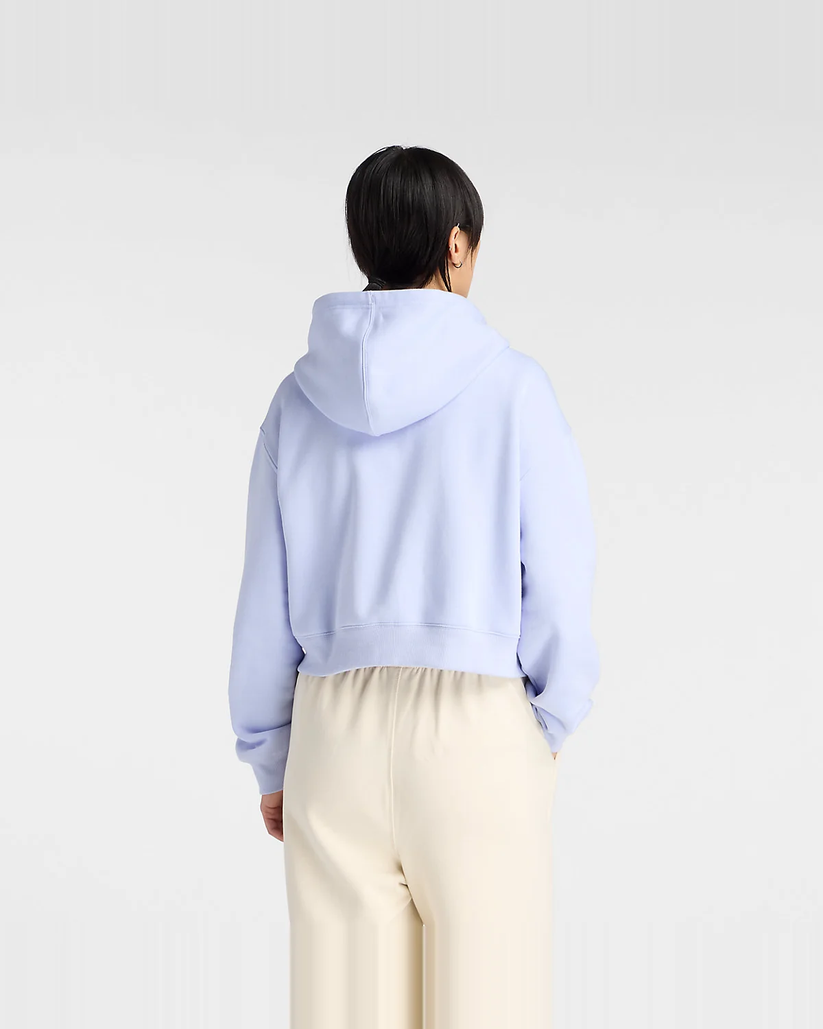 Женское худи New Balance Trackside Fleece Full Zip — 5