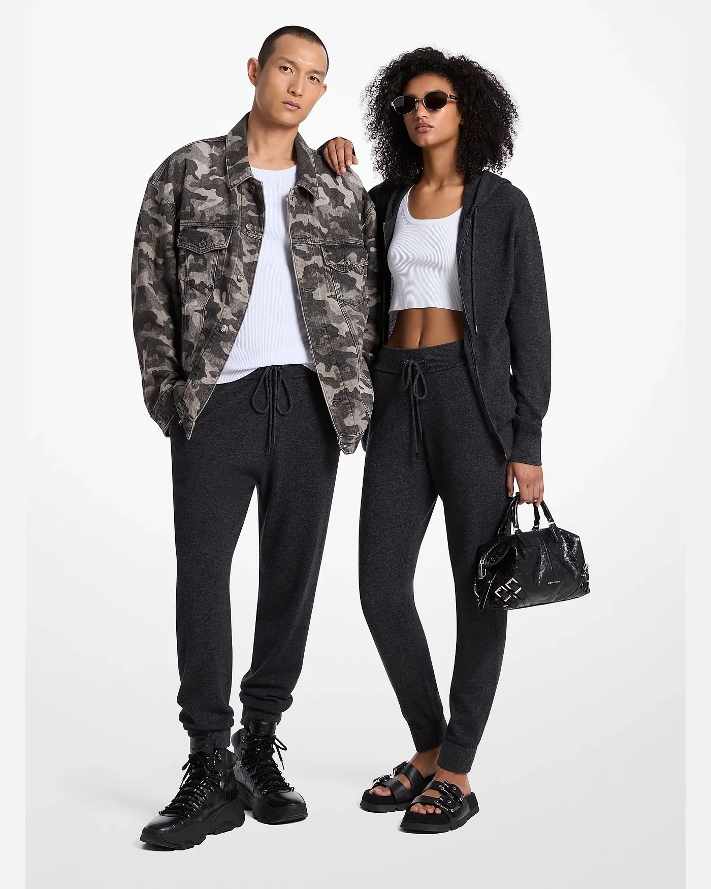 Джоггеры Michael Kors из шерсти и кашемира — 1