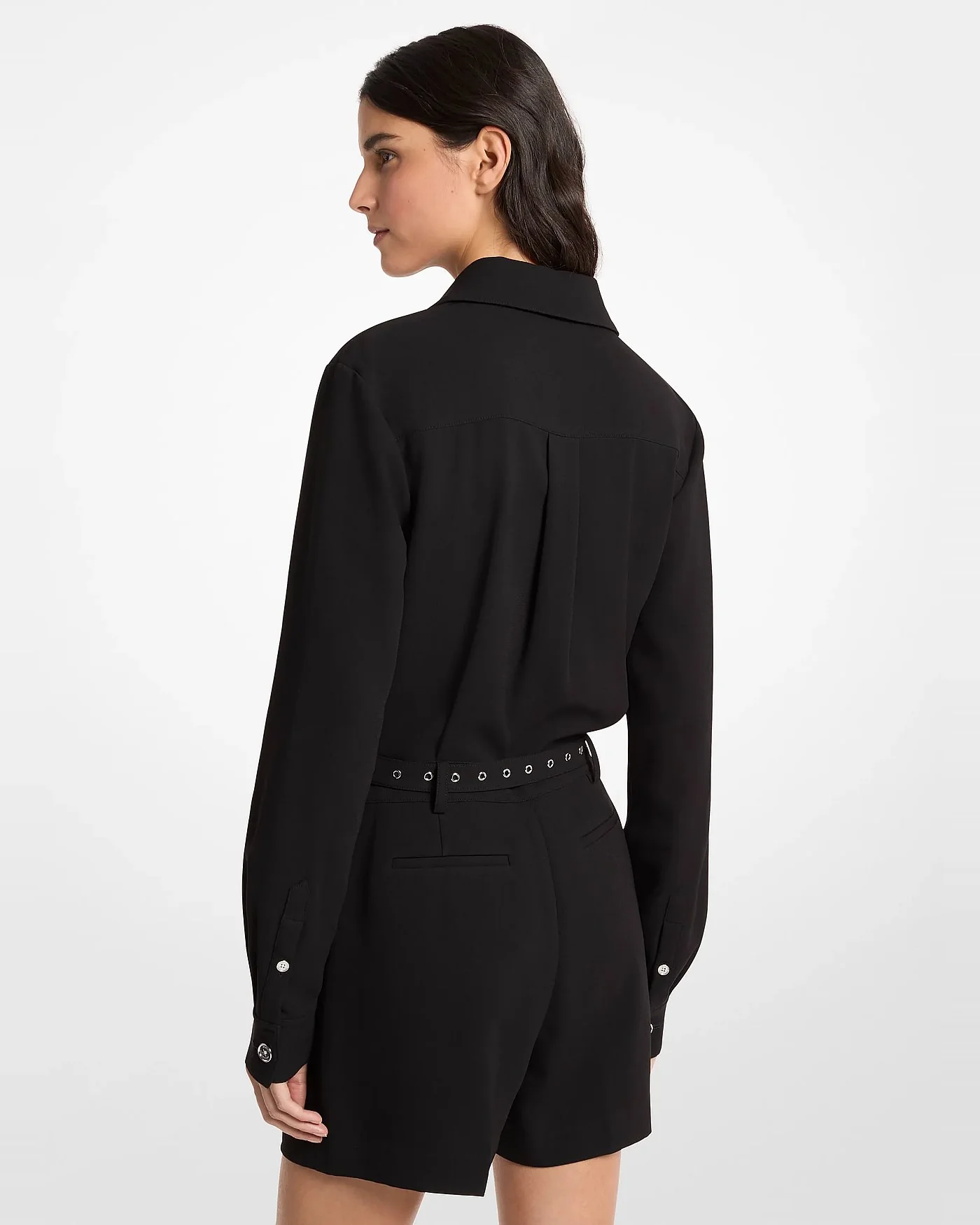 Michael Kors комбинезон из крепе с поясом — 2
