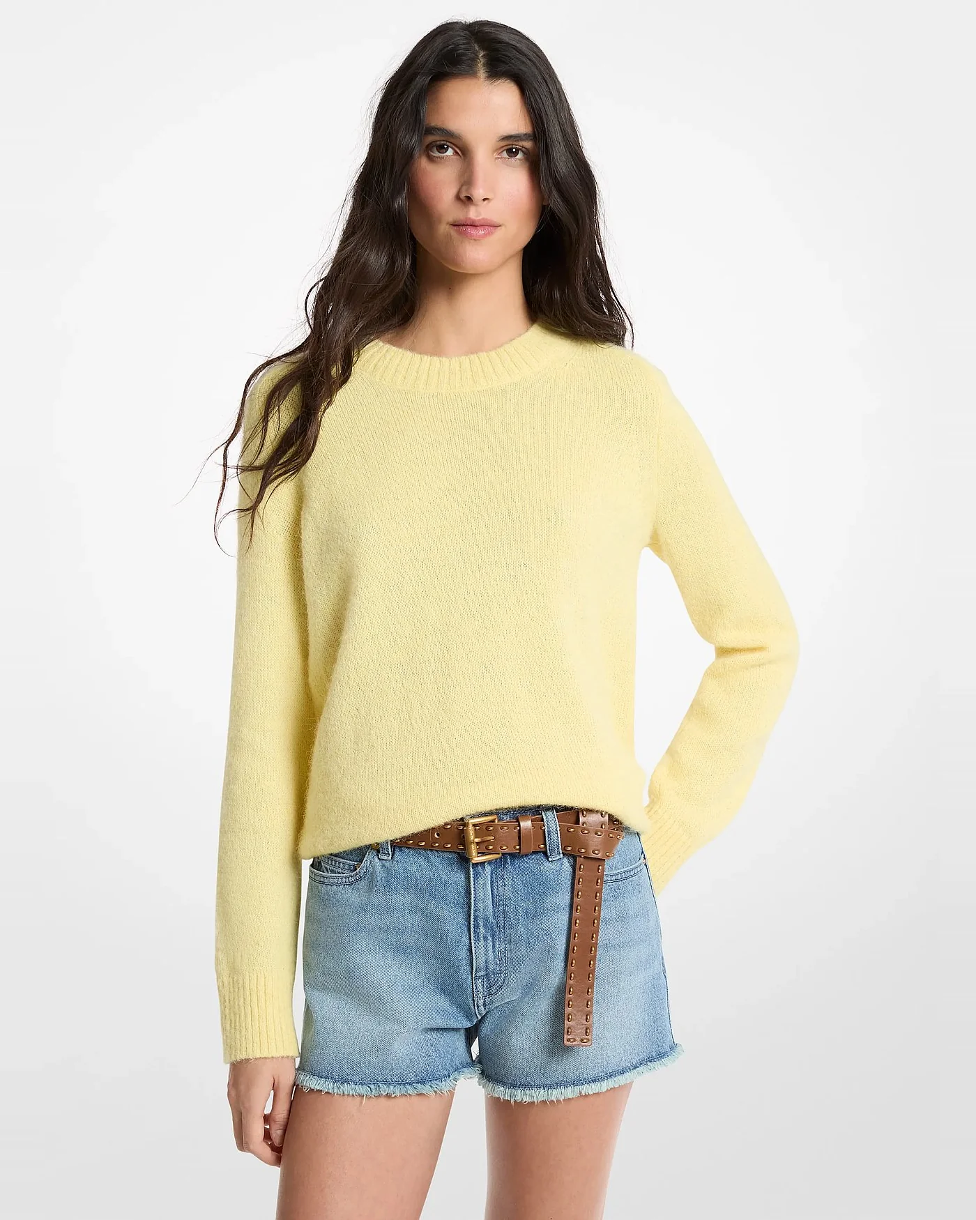 Джемпер Michael Kors из смеси нейлона и альпаки — 1