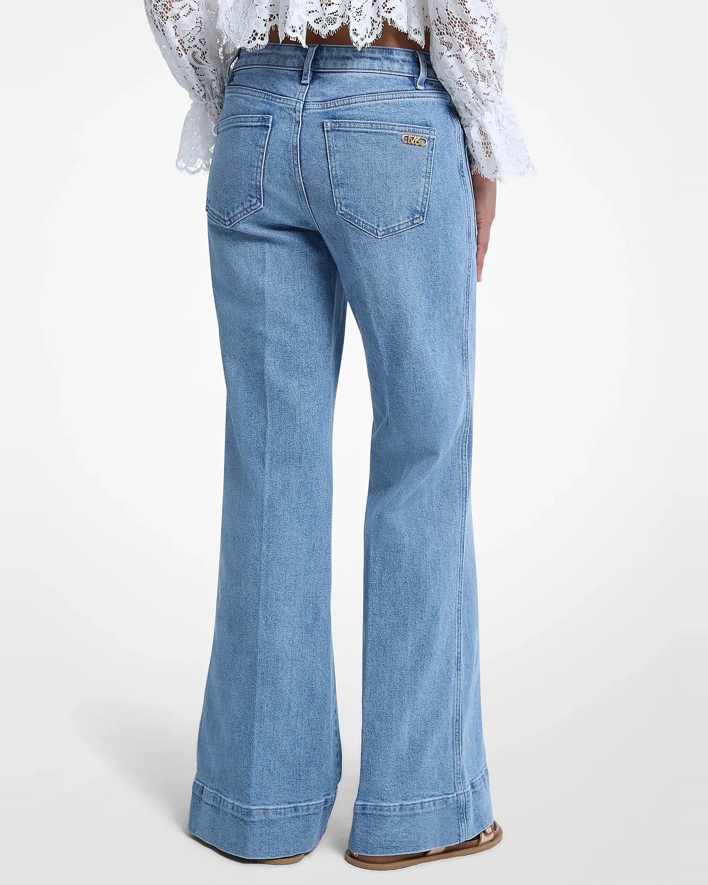 Michael Kors Violette широкие джинсы из эластичного денима — 2