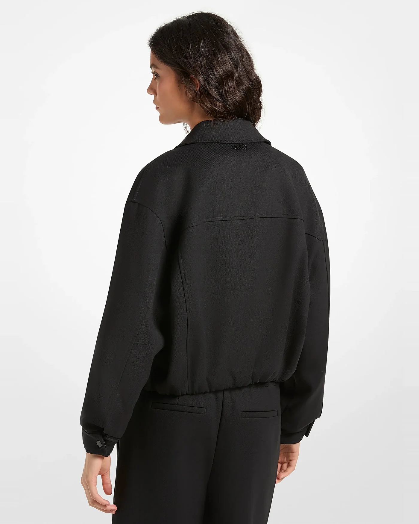 Michael Kors бомбер из эластичной шерстяной саржи — 2