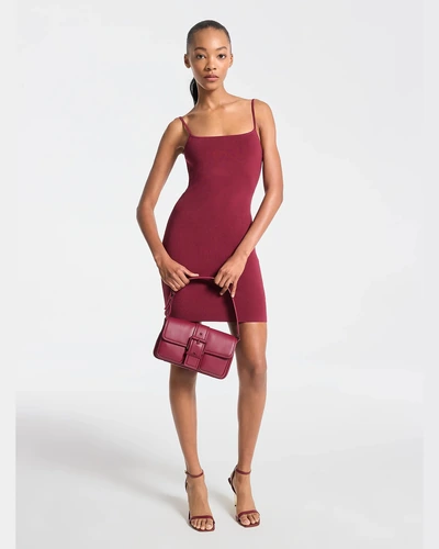 Трикотажное платье-комбинация Michael Kors на бретелях
