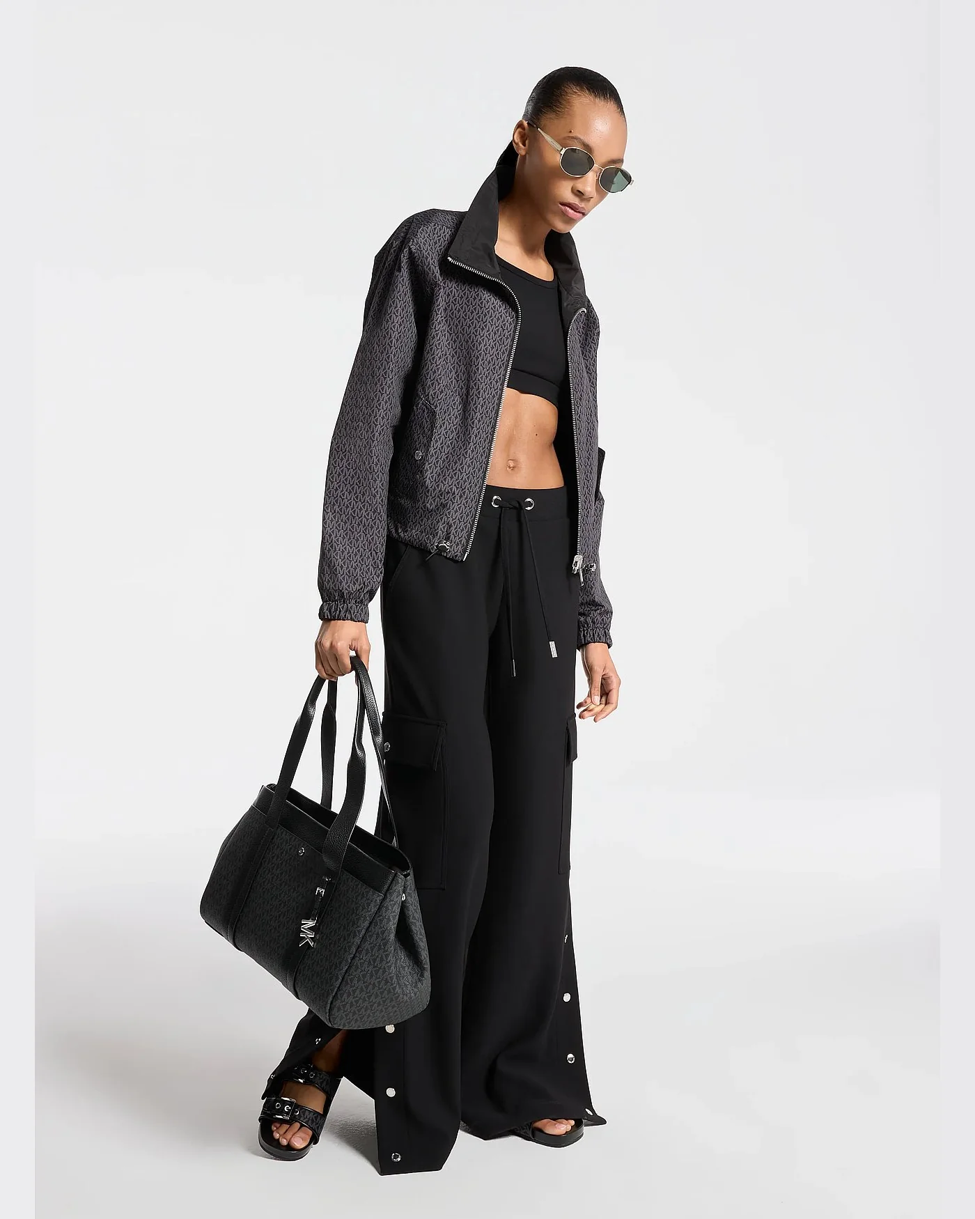 Michael Kors двусторонняя куртка с логотипом — 1