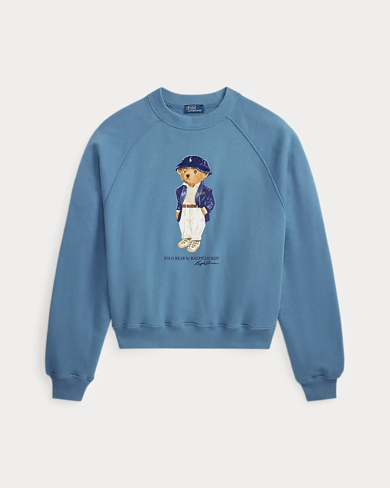 Свитшот с медведем Polo из флиса — 2