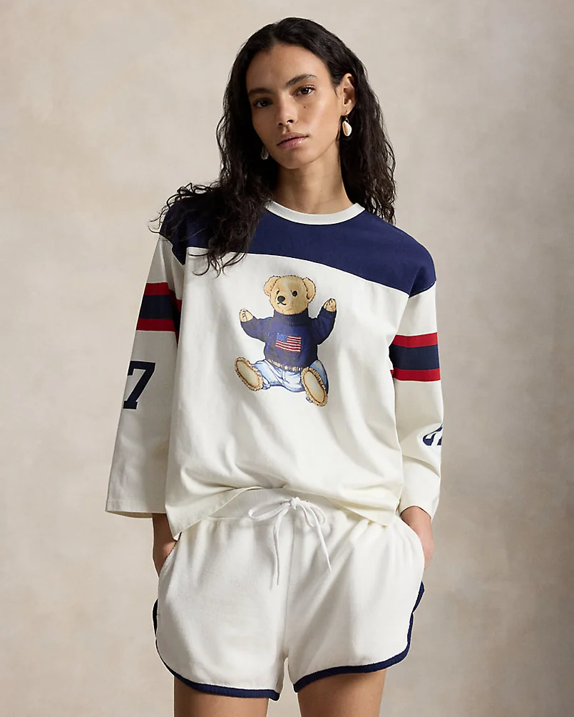 Футболка Polo Bear из хлопкового джерси Ralph Lauren — 1
