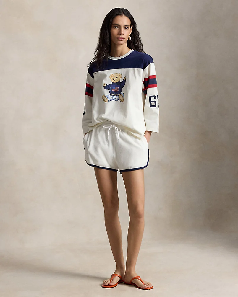 Футболка Polo Bear из хлопкового джерси Ralph Lauren — 3