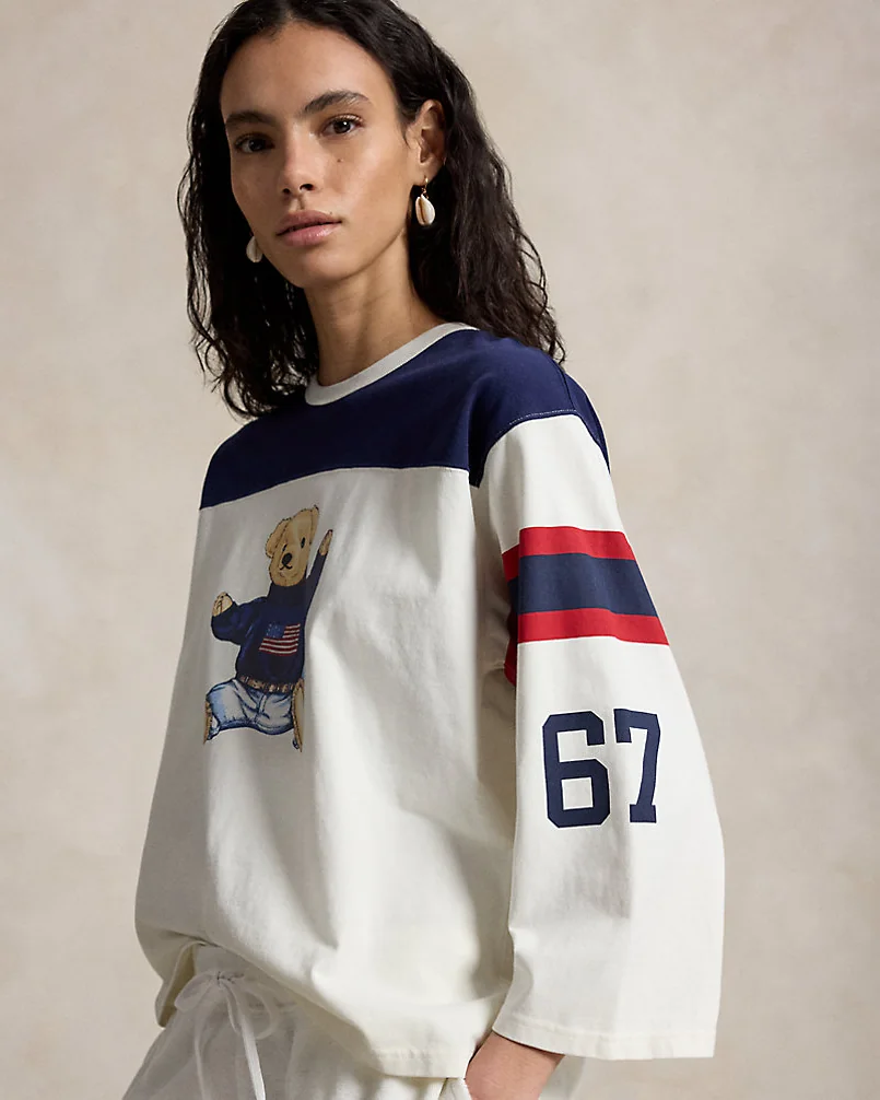 Футболка Polo Bear из хлопкового джерси Ralph Lauren — 5