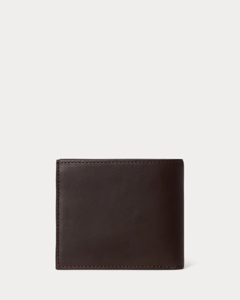 Портмоне Ralph Lauren Polo Bear Leather Billfold Wallet — 2