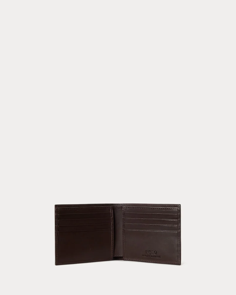 Портмоне Ralph Lauren Polo Bear Leather Billfold Wallet — 3