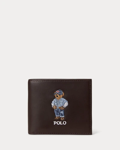 Портмоне Ralph Lauren Polo Bear Leather Billfold Wallet
