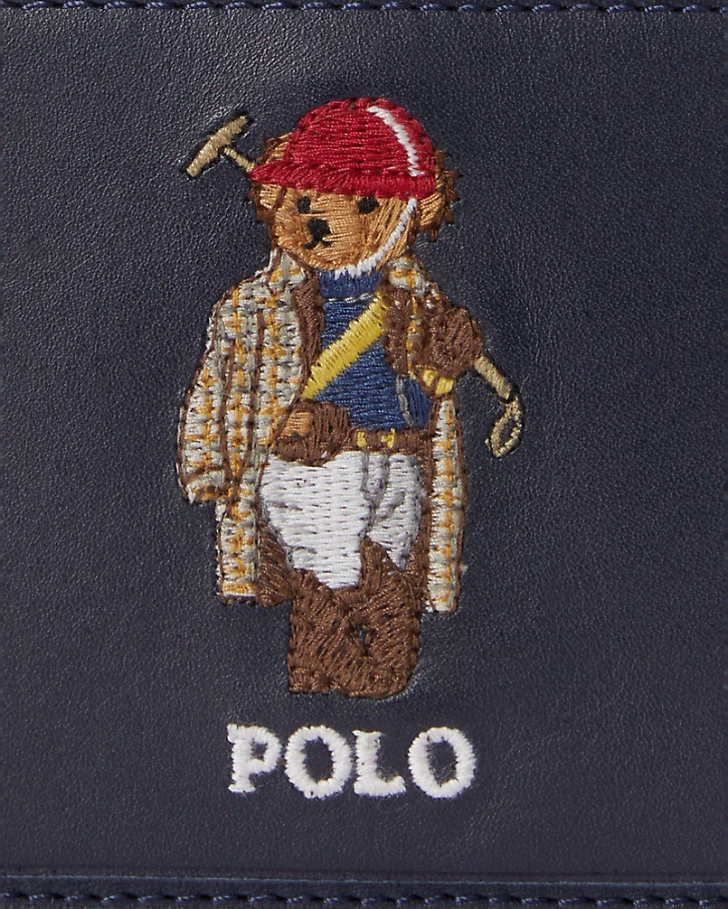 Картхолдер Ralph Lauren Polo Bear Leather Card Case — 3