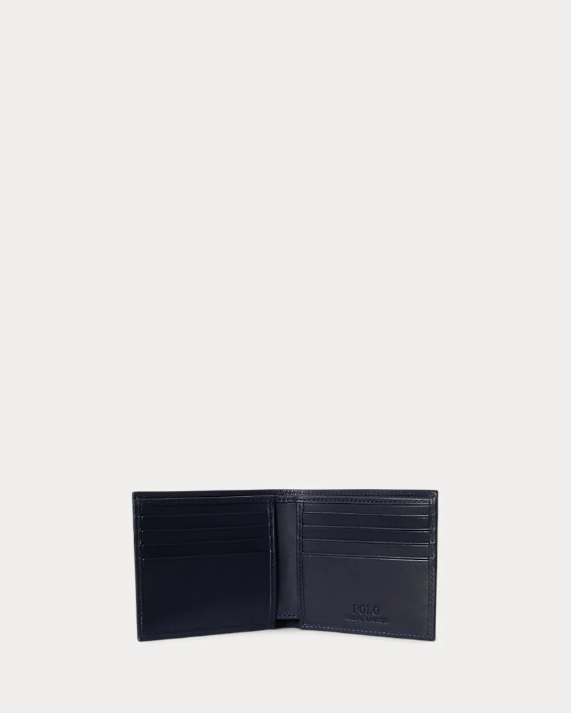 Портмоне Ralph Lauren Polo Bear Leather Billfold Wallet — 3
