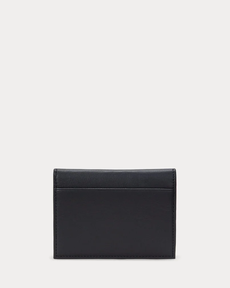 Картхолдер Ralph Lauren Smooth Leather Folded Card Case — 2