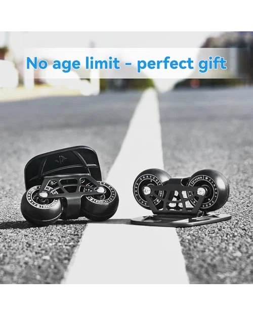 FreeSkates портативные дрифт-ролики с алюминиевой платформой и PU-колесами — 4