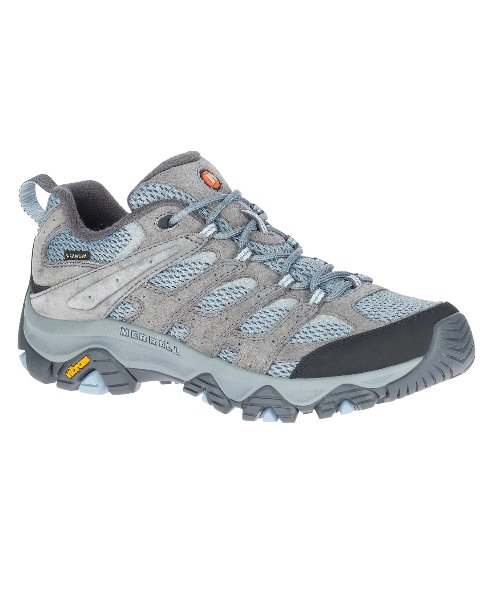 Merrell Women's Moab 3 Waterproof Hiking Shoe — серый