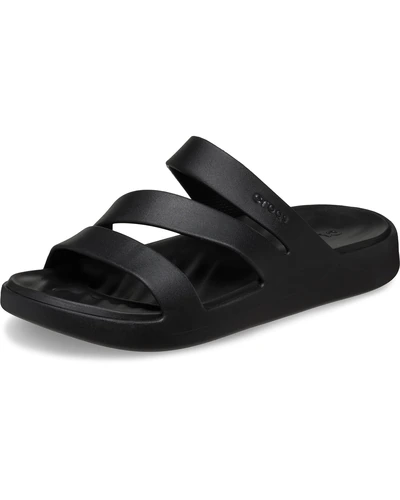Crocs Getaway Strappy женские босоножки черные